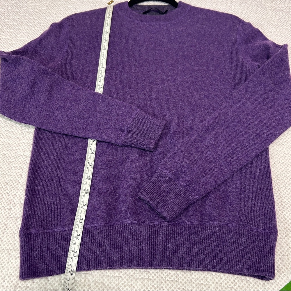 Raffi Essential Raglan Crew 100% Cashmere - Picture 7 of 10